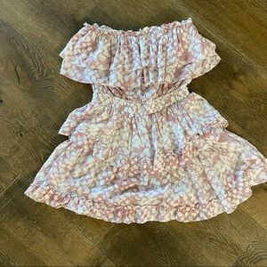 Ruffle mini dress